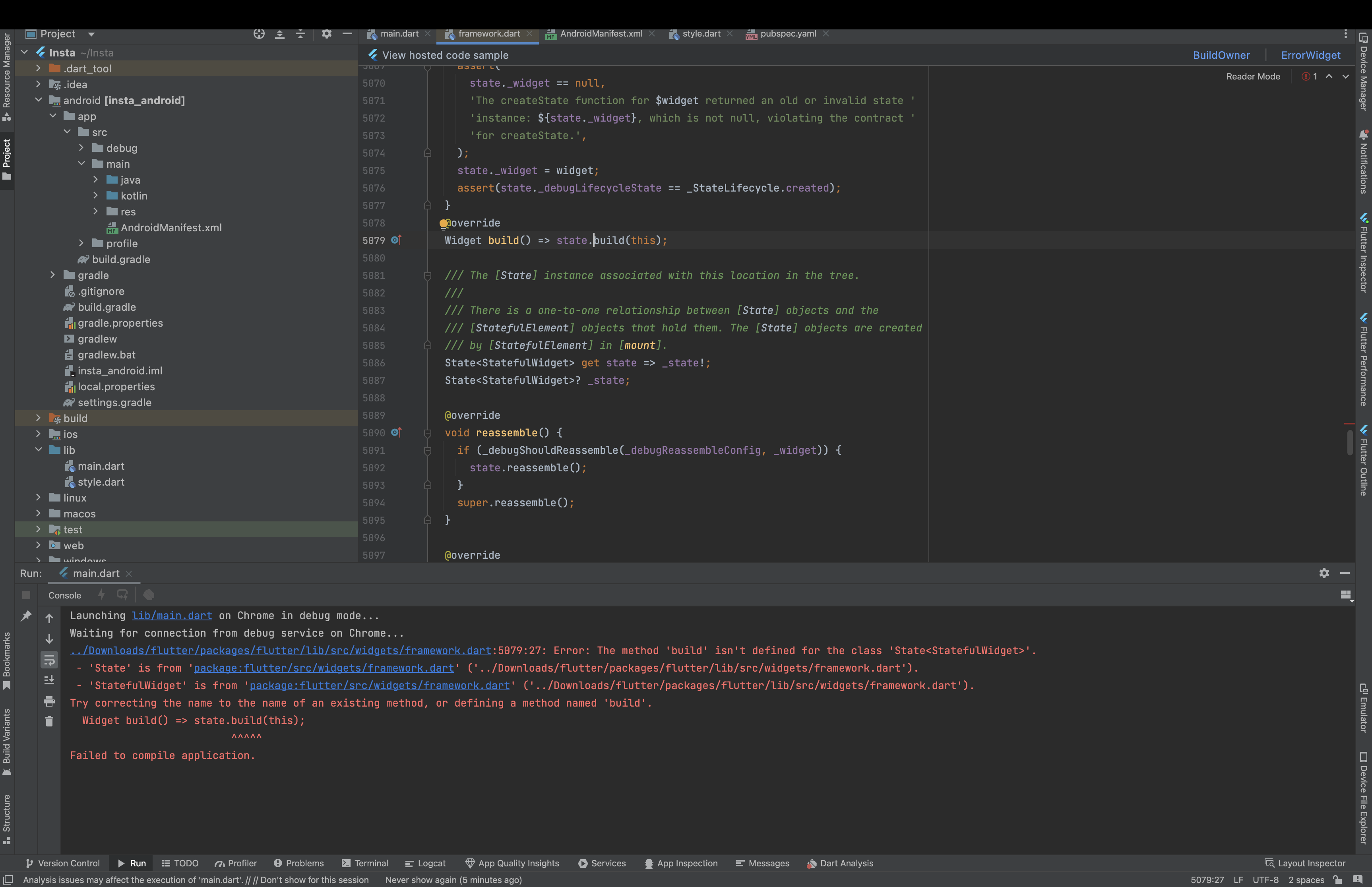 ../Downloads/flutter/packages/flutter/lib/src/widgets/framework.dart:5079:27: 